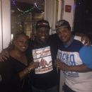 DJ Bishop w/ Lady E and Cozmo D (of Newcleus)