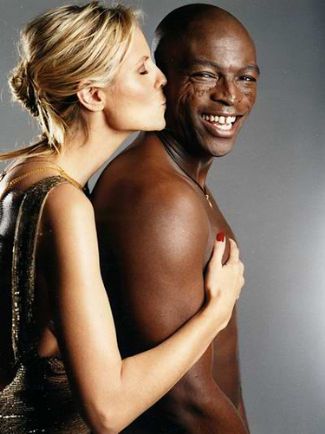 Heidi Klum and Seal