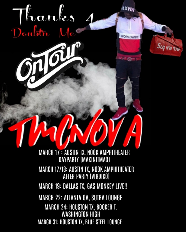 SXSW 2018 booked TMC Nova