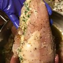 Stuffing Chicken