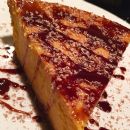 Sweet Potato Cheesecake Pie W/ Hot Chocolate Sauce