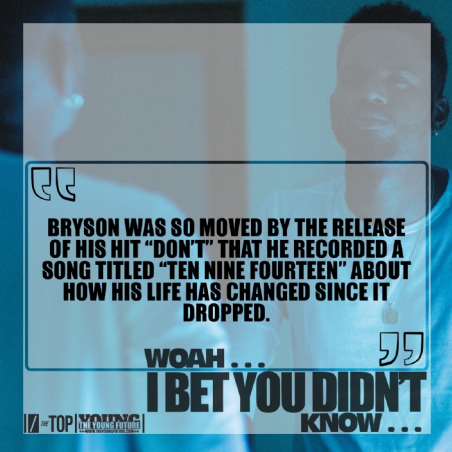 #IBetYouDidntKnow - #BrysonTillerFacts