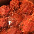 Cooking Of The Meatballs And Sauce
