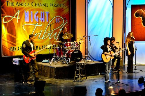 Andy Allo at the PAFF Night of Tribute