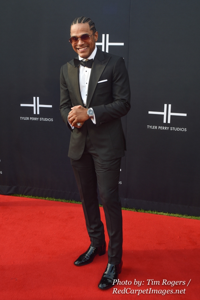 Singer Maxwell attends Tyler Perry's Atlanta Studio Grand Opening