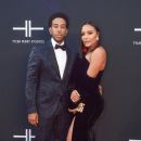 Actor / Rapper Chris 'Ludacris' Bridges and his Wife attend Tyler Perry's Atlanta Studio Grand Opening