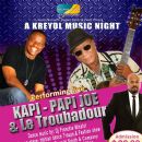 Papi Joe & Le Troubadour along with Yvon Andre"Kapi"
