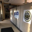 Quiet hallways At KMOJ