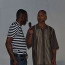 Kevin Shine and Gerald Olivari (host)