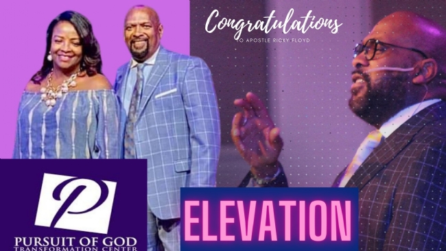 Congratulations to Apostle Ricky Floyd