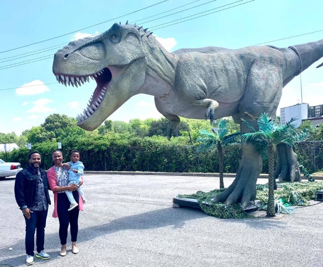The Lowe Family Enjoying Memphis On a Beautiful Weekend