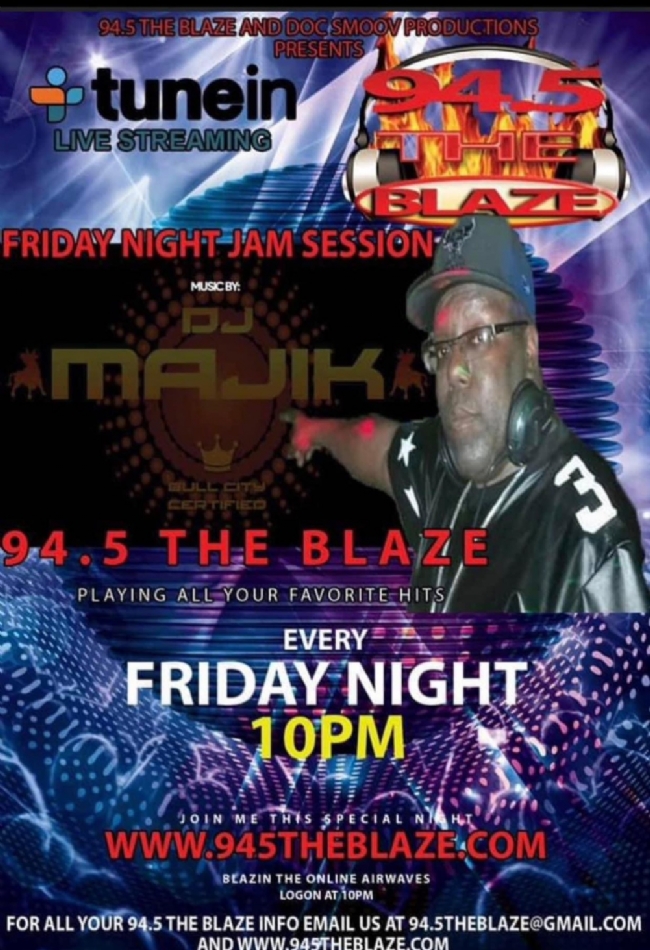 Dj Majik Fridays 10pm Est.