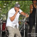 Singer Lyfe Jennings performs at the Big Tigger Celeb Weekend Block Party