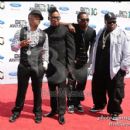 Dru Hill arrives to the 2010 BET Awards