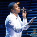 Trey Songz performs on Main Stage at Essence Music Fest 2010
