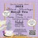 2024 Black Heritage Royal Tea Party