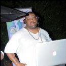 Biz Markie at the Mansion Pool Party event