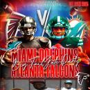 Falcons versus Miami Dolphins