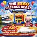 $360 $460 $660 Party rental Deal for your next kids party contact us now for more information (404)692-2486 Boss Entertainment Dj'z