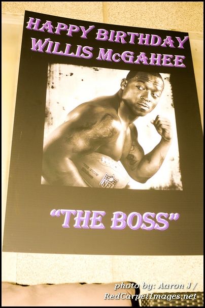 Willis McGahee's Birthday party in Washington DC