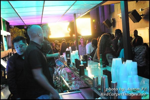 A look from behind the bar at Willis McGahee's Birthday party in Washington DC