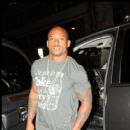 Willis McGahee arrives to his Birthday party celebration in Washington DC