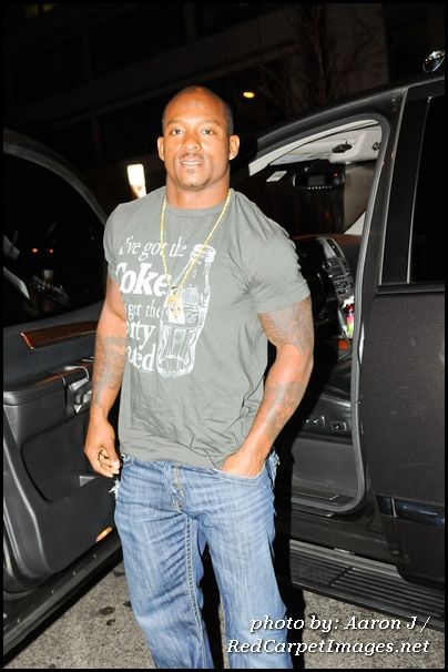 Willis McGahee arrives to his Birthday party celebration in Washington DC