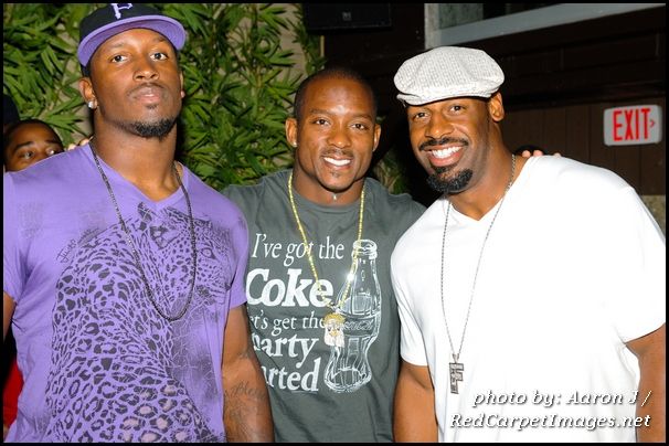 Washington Redskins Fred Davis and Donovan McNabb attend Willis McGahee's Birthday party