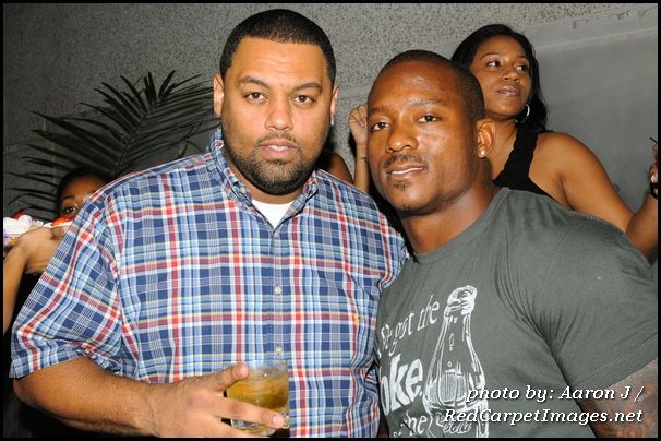 DC Promoter Taz Wube celebrates with Willis McGahee
