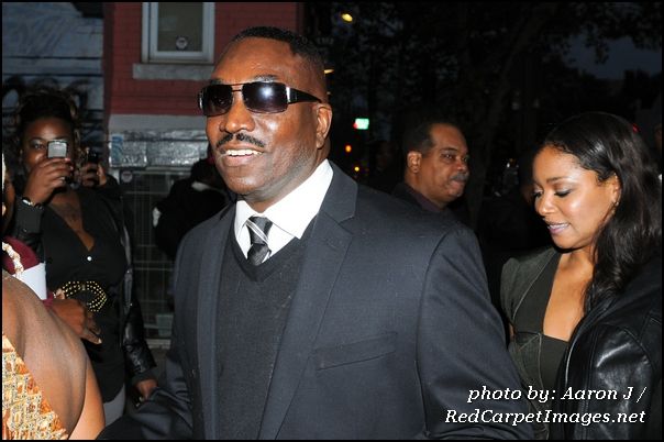 Actor Clifton Powell arrives to the movie screening