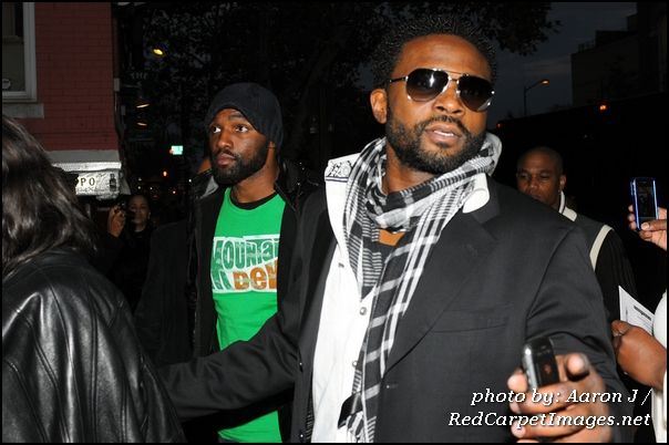 Actor Darius McCrary arrives to the movie screeing