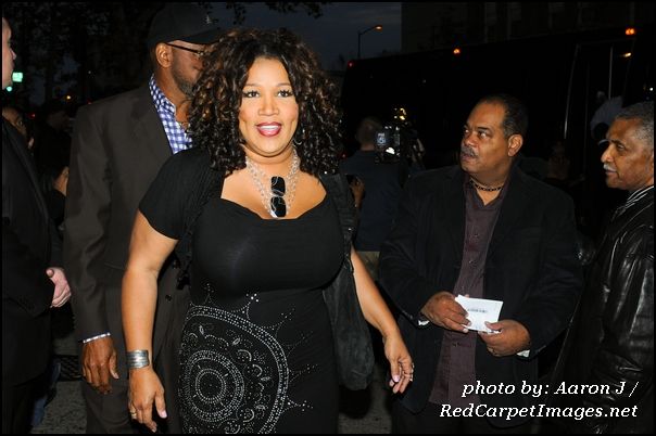 Actress and Executive Producer Kym Whitley arrives to the movie screening