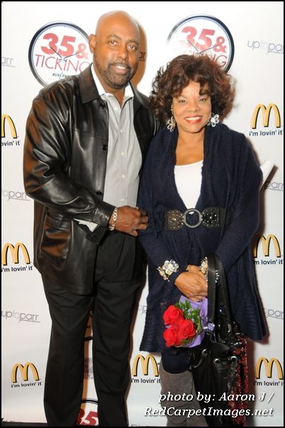 Celebrity Publicist Barry Florence and Sister2Sister Magazine Publisher Jamie Foster Brown attend the event