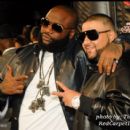 Rick Ross and DJ Khaled pose on the red carpet at the 2010 Soul Train Awards