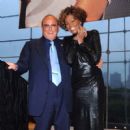 Clive Davis and Whitney Houston