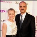 US Attorney General Eric Holder and his Wife