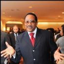 Gospel Artist Dr. Bobby Jones in the VIP Reception for the 2011 NABOB Communications Dinner