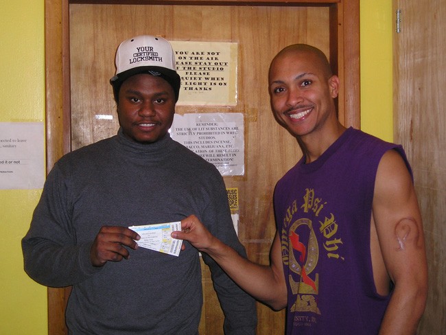 Ticket Winner with Gerald Olivari