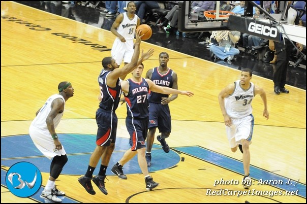 Hawks Al Horford goes for 2 of his 21 points