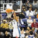 Wizards Maurice Evens dunks in the 2nd half for 2 of his 10 points