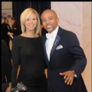 Music Exec Kevin Liles and his expecting Wife Erika arrive to the White House Correspondents Dinner