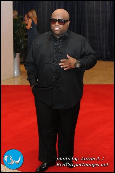 Artist Ceelo Green on the red carpet at the White House Correspondents Dinner