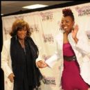 The great Patti Labelle and Ledisi backstage at the Superdome 