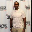 The NBA's Chris Paul backstage before the show at the Superdome for Essence Music Fest 2011