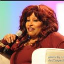 Chaka Khan speaks to the Essence crowd at one of the empowerment seminars at the Convention Center