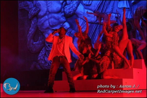 Kanye West was the headliner for the 2nd Day of concerts at the Superdome