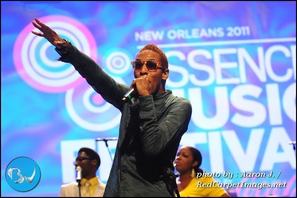 Gospel Artist Deitrick Haddon performance as part of the tribute honoring Marvin Sapp