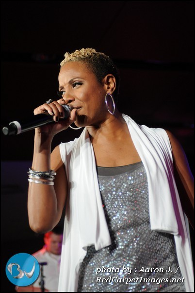 Rapper MC Lyte was a featured Superlounge performer at Essence Music Festival 2011
