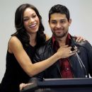 Rosario Dawson and Wilmer Valderrama