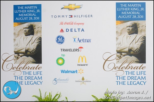 Signage outside of the Women Who Dare To Dream Luncheon as part of MLK Jr Memorial Events